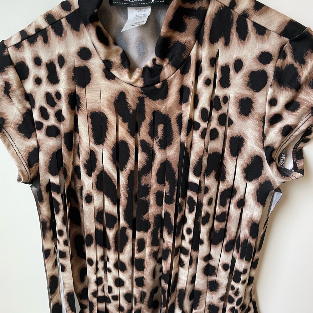 Leopard Print Bodysuit